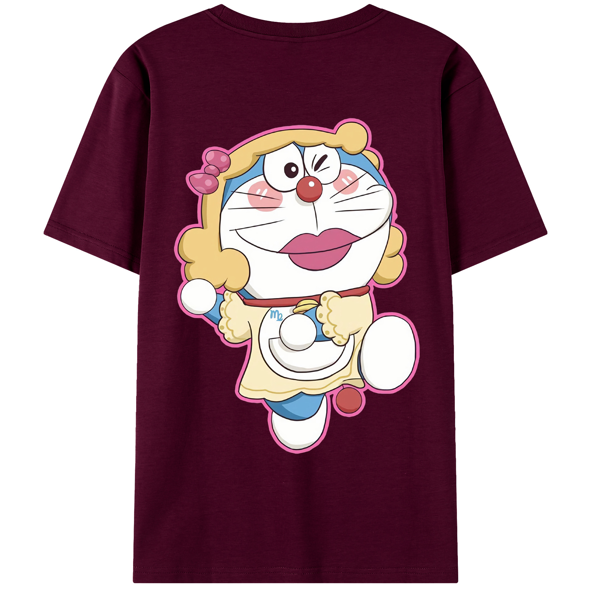 （画像用） ドラえもん Doraemon レディース半袖Tシャツ(バックプリント)
